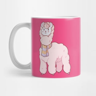 Pink Llama Mug